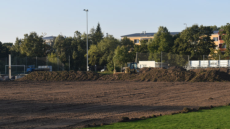 Stadion se už mění před očima