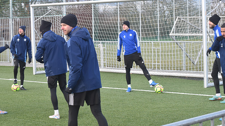 Fotbalisté pracují na fyzičce, čeká je další těžký týden