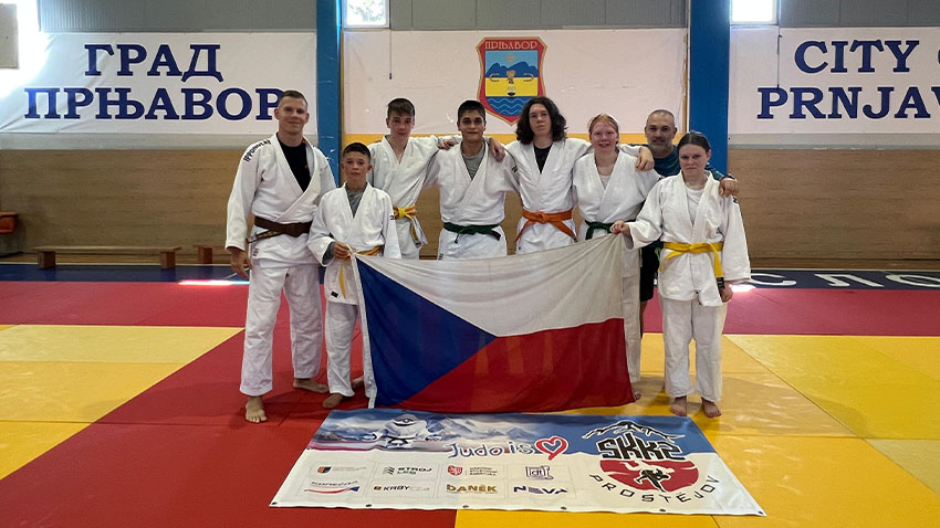 JUDO SKK2 Prostějov vyrazilo na tréninkový kemp