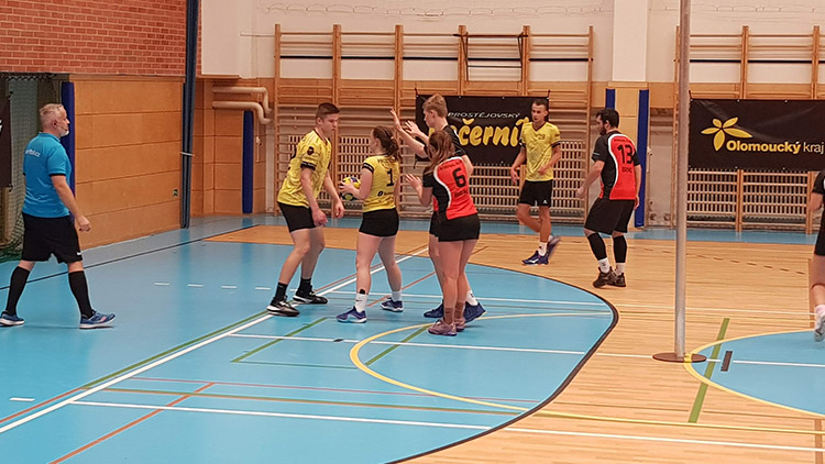Prostějovský korfbalový tým vyhrál ve Znojmě a má jistý postup do play off extraligy