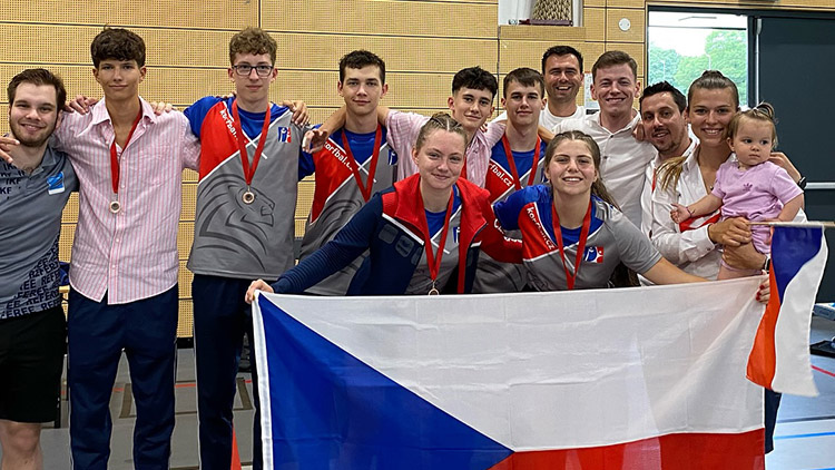 Korfbalová reprezentace ČR U17 s početným zastoupením  Prostějova skončila 4. na Světovém poháru v Nizozemsku