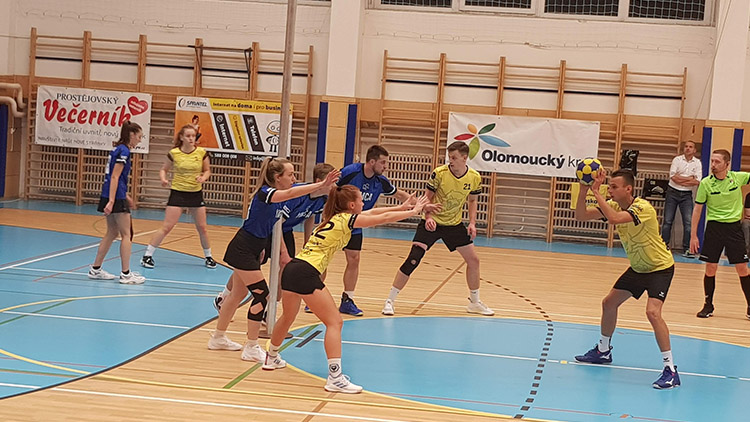 Prostějovský korfbalový výbuch byl v pět