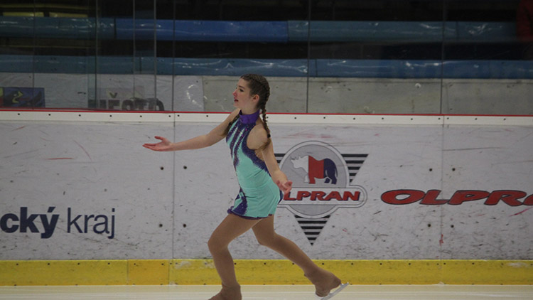 Víkendu na zimním stadionu vládlo krasobruslení