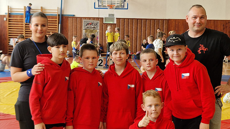 Čtyři zápasnické medaile z Krnova do Čechovic