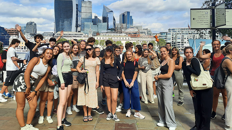 Studenti GJW na toulkách Evropou