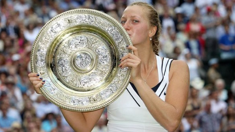 Kvitová porazila počasí i soupeřky a získala 31. trofej