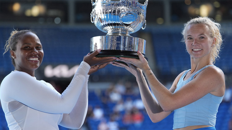 Kateřina Siniaková vyhrála v Melbourne čtyřhru a má desátý grandslamový titul