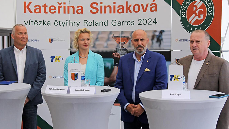 Grandslamová vítězka z Paříže navštívila Prostějov