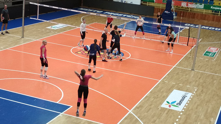 Volejbalistky zakončily posezónní přípravu
