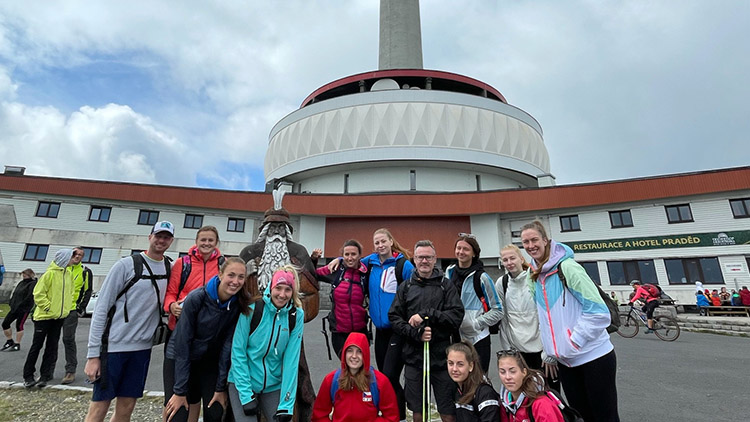 Volejbalistky dostaly zabrat v Jeseníkách