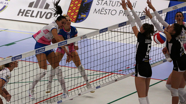 Volejbalistky zvládly vstup se Šternberkem
