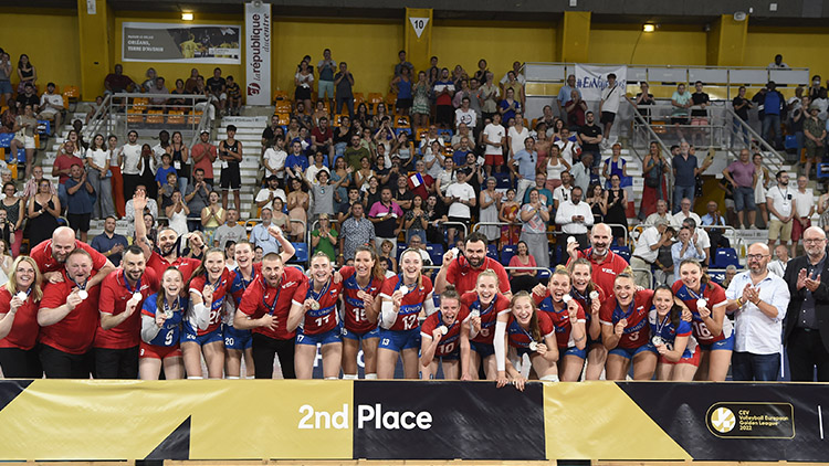 Ženy ČR mají z Evropské ligy stříbro