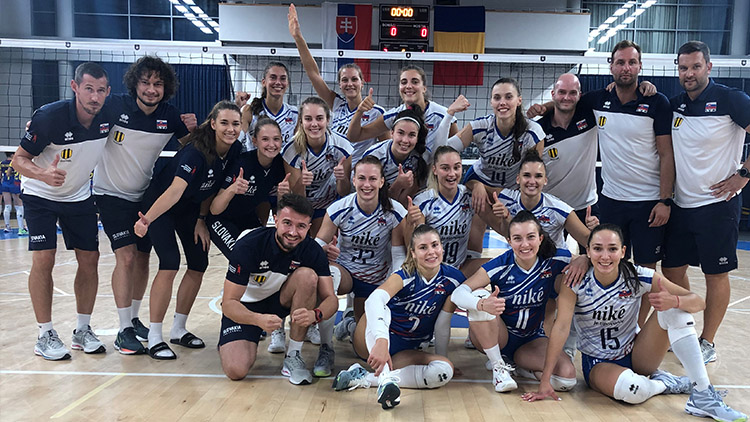 Repre příprava na kvalifikaci ME žen: Slovenky s Karin  porazily Rumunsko, Češky s Klárou dvakrát Ukrajinu