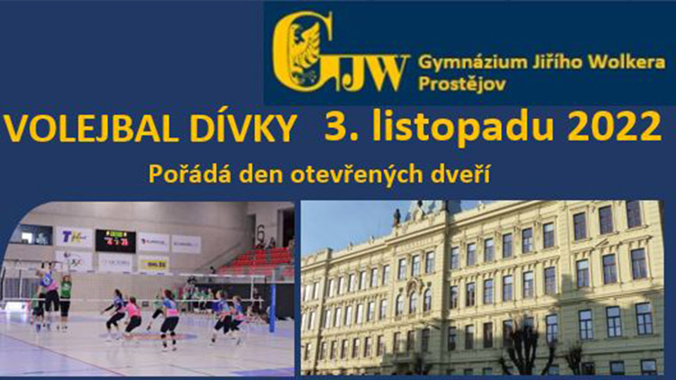 Pozor: už ve čtvrtek se koná  volejbalový den otevřených  dveří na prostějovském GJW!