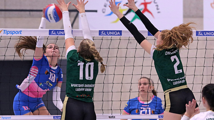Prvoligové béčko žen VK smetlo rezervu  Jihomoravanek a v tabulce už je druhé!