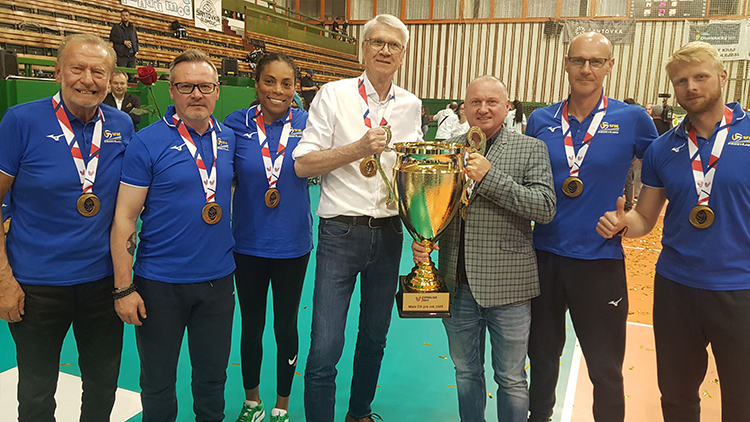 Foto Marek Sonnevend „Dvanáctého titulu si nesmírně vážíme“, zní z VK Prostějov