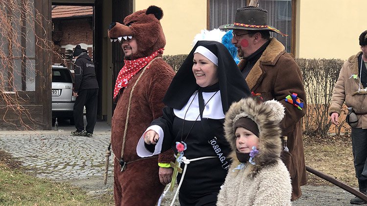 Maškarní veselí ovládlo Vranovice-Kelčice
