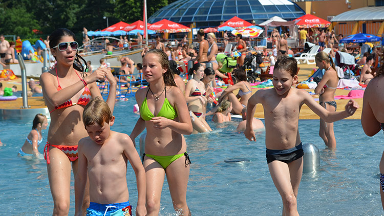 Počasí přeje, aquapark otevře brány