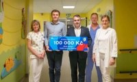 Obyvatelé Výšovic darovali dětské onkologii 100 tisíc