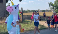 Tradiční cestu za telátky zpestřil jednorožec