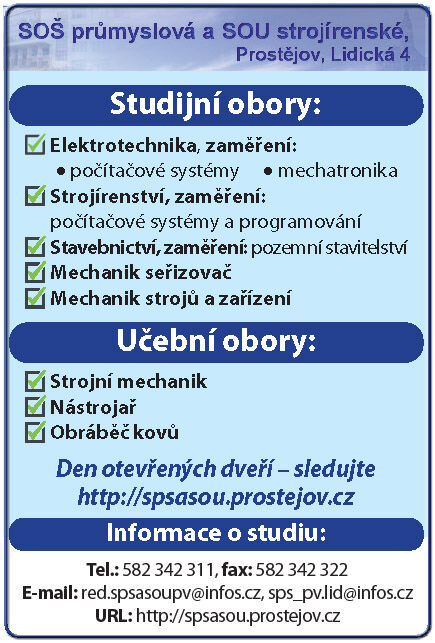 SPŠ Stojnická Prostějov